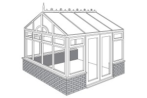 edwardian gable conservatories